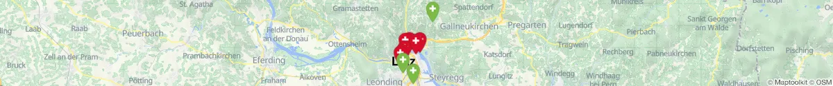 Map view for Pharmacies emergency services nearby Sankt Magdalena (Linz  (Stadt), Oberösterreich)
